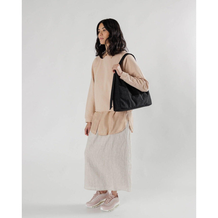 Baggu – Nylon Shoulder bag - Black | Scout & Co