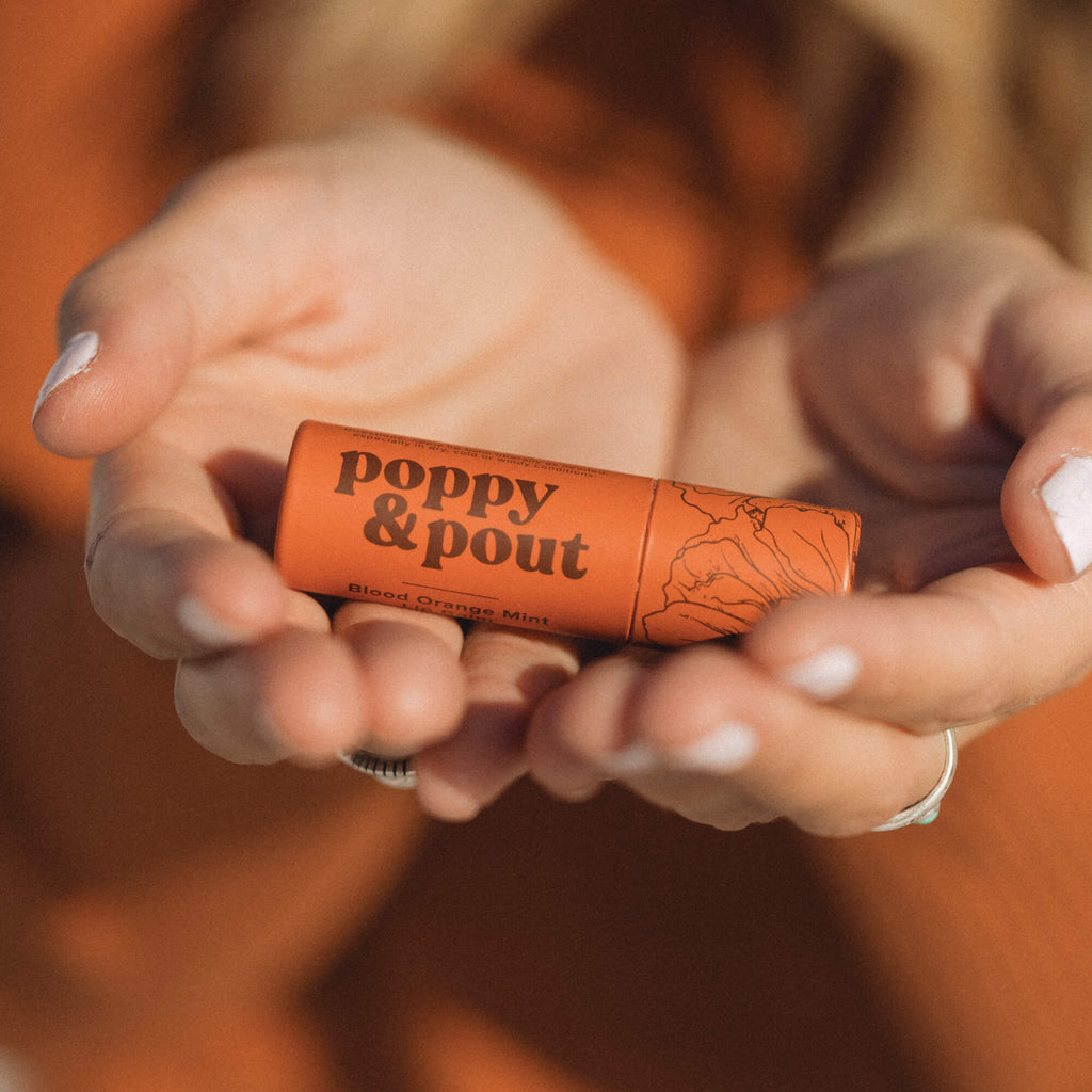Poppy & Pout - Lip Balm - Blood Orange Mint | Scout & Co