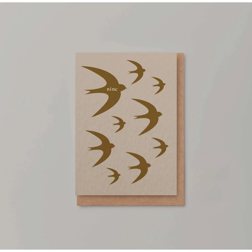 Kinshipped - 9 card - 9th birthday | Scout & Co