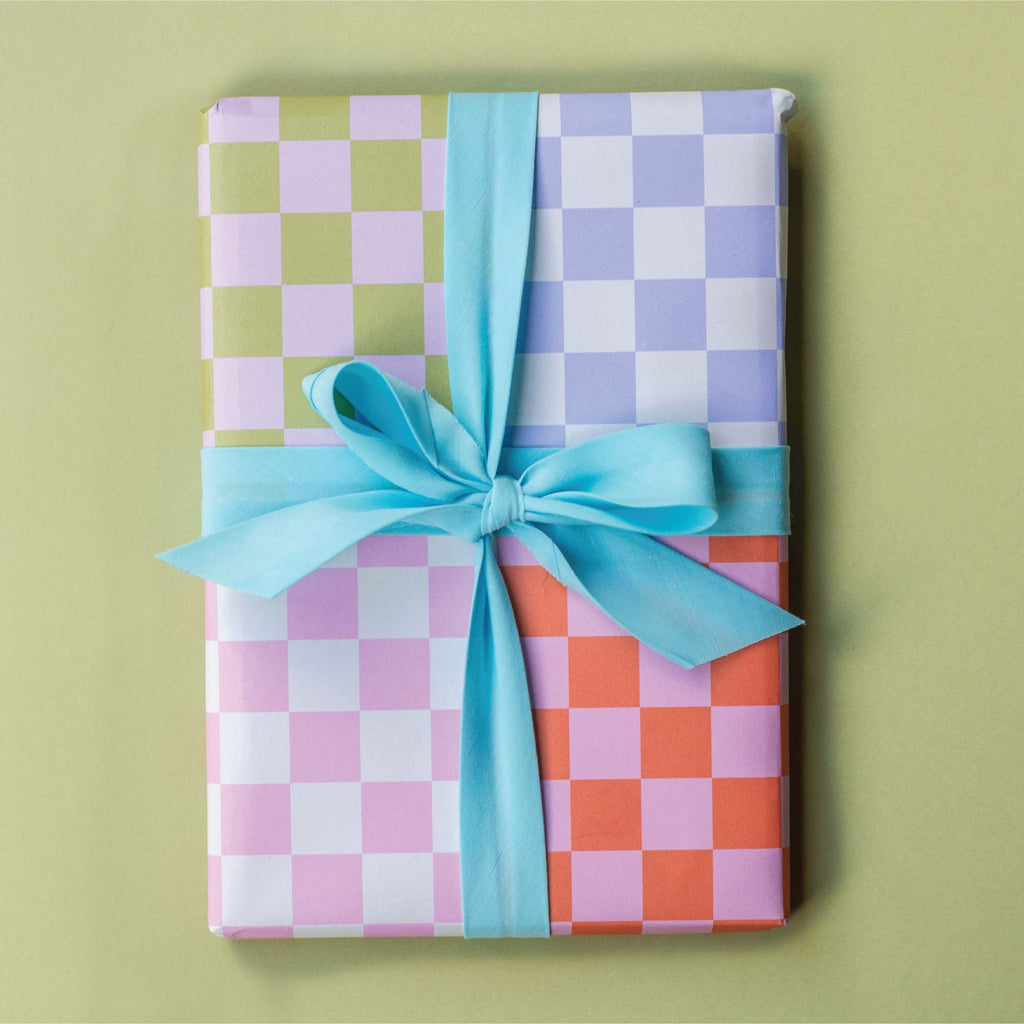 Colourful Checks Wrapping Paper | Scout & Co