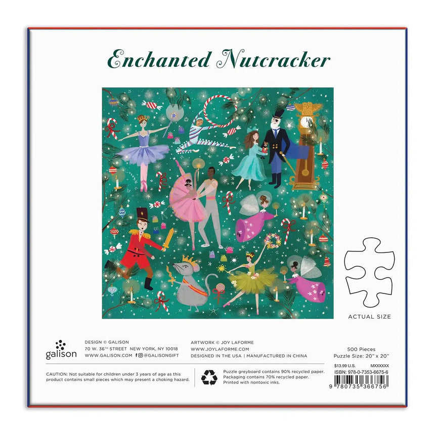 Galison - Enchanted Nutcracker jigsaw puzzle - 500 pieces | Scout & Co