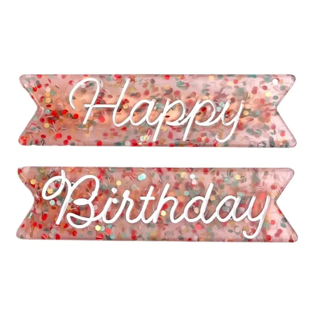 Eugenia Kids - Happy Birthday hair clips | Scout & Co