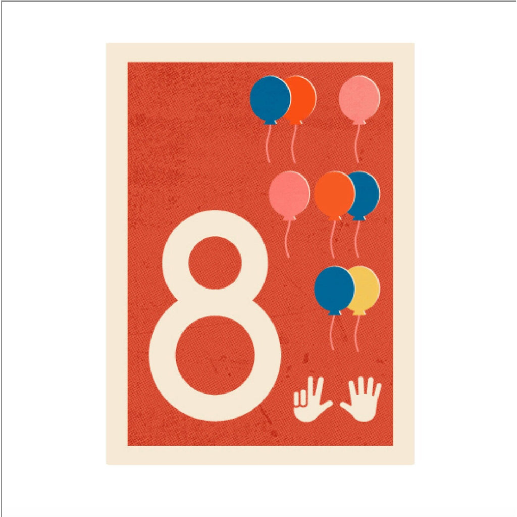 Monimari - 8th Birthday postcard | Scout & Co