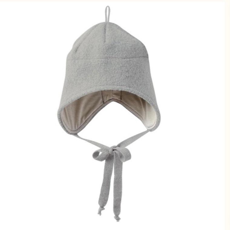 Disana - Boiled merino wool hat - Grey | Scout & Co