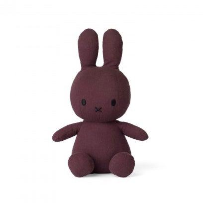 Miffy - Aubergine mouselline soft toy | Scout & Co