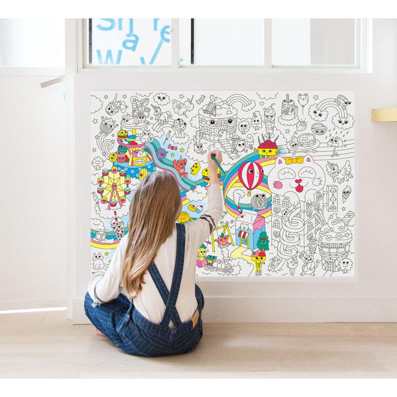 OMY - colouring poster - Kawaii | Scout & Co