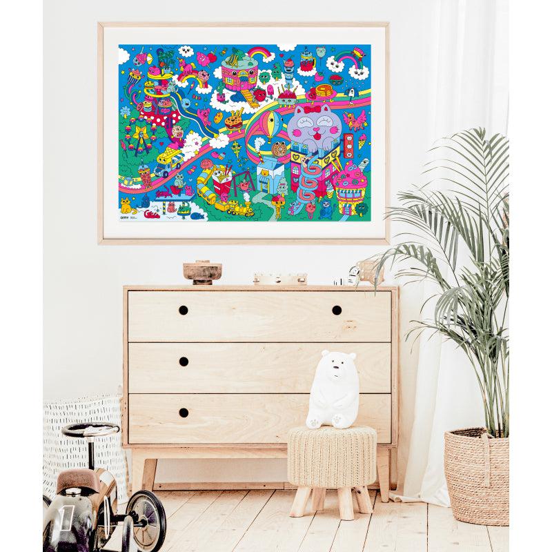 OMY - giant poster & stickers - Kawaii | Scout & Co