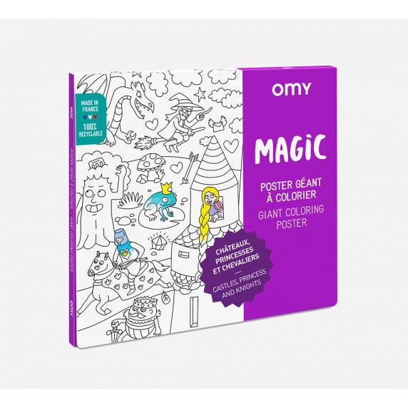 OMY - colouring poster - Magic | Scout & Co