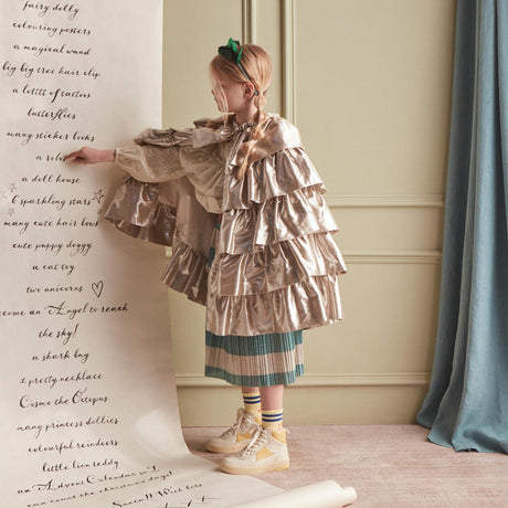 Meri Meri - Gold ruffle cape dress-up kit | Scout & Co