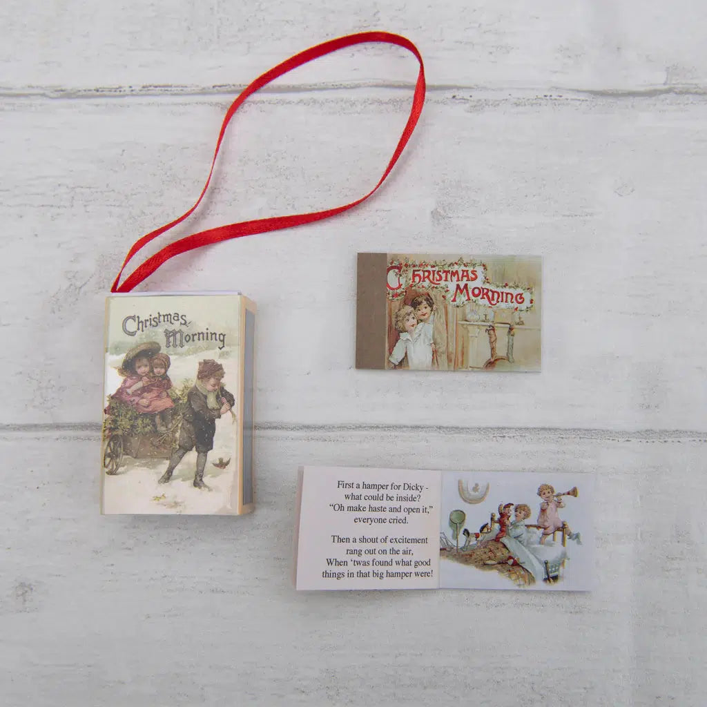 Marvling Bros - Matchbox Christmas tree decoration - Christmas Morning poem | Scout & Co