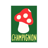Wolfnoodle - A4 print - Champignon | Scout & Co