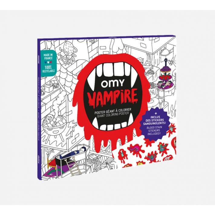 OMY - colouring poster - Vampire | Scout & Co