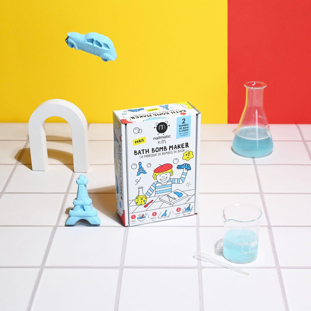 Nailmatic Kids - Bath Bomb maker kit - Paris | Scout & Co