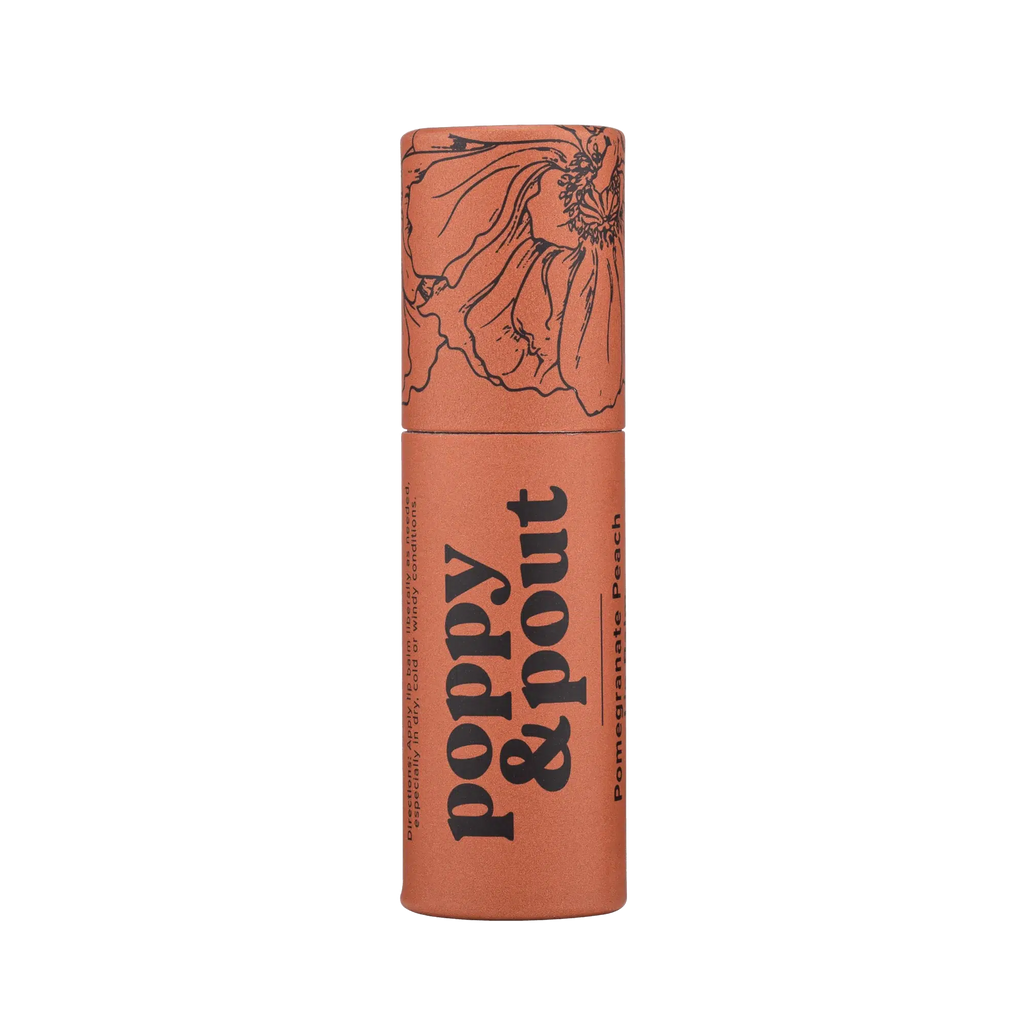 Poppy & Pout - Lip Balm - Pomegranate Peach | Scout & Co