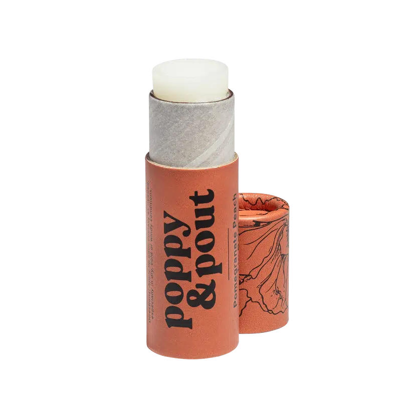 Poppy & Pout - Lip Balm - Pomegranate Peach | Scout & Co