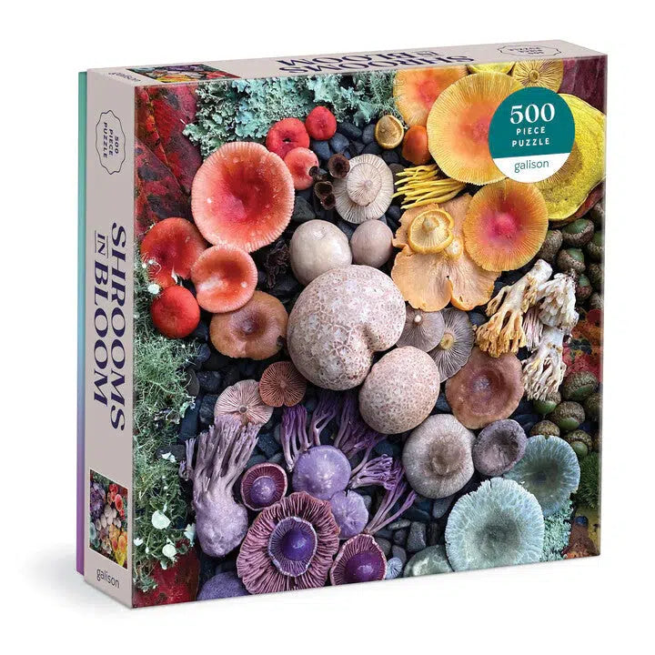 Galison - Shrooms In Bloom jigsaw puzzle - 500 pieces | Scout & Co