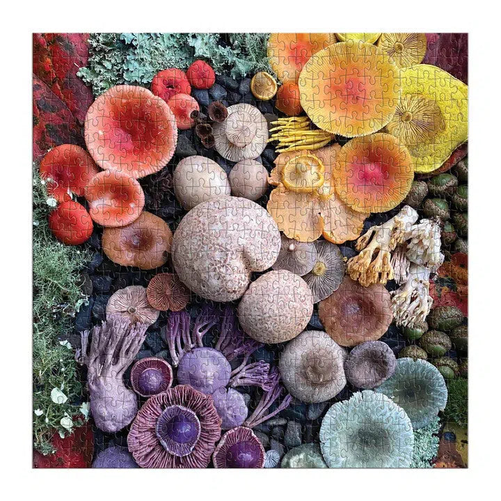 Galison - Shrooms In Bloom jigsaw puzzle - 500 pieces | Scout & Co