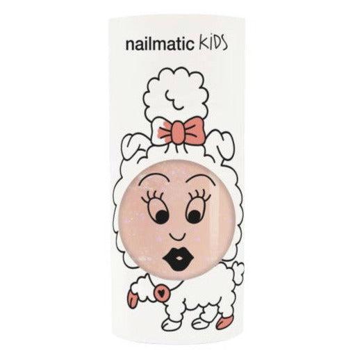 Nailmatic Kids - Peachy nail polish (peach glitter) | Scout & Co